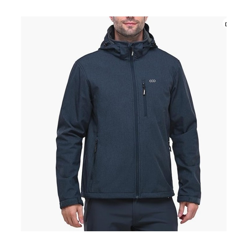 Softshelljacke für Herren Wasserdicht jacke,GRÖSS-XL