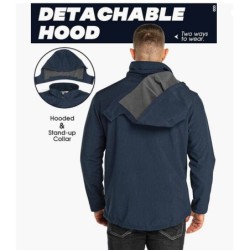 Softshelljacke für Herren Wasserdicht jacke,GRÖSS-XL