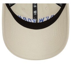 Weiße New York Yankees MLB Wordmark 9TWENTY Verstellbare Cap