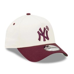 Weiße New York Yankees Paisley Hit 9FORTY A-Frame Cap