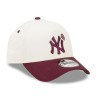 Weiße New York Yankees Paisley Hit 9FORTY A-Frame Cap