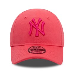 Pinke New York Yankees League Essential 9FORTY Verstellbare Cap