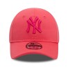 Pinke New York Yankees League Essential 9FORTY Verstellbare Cap