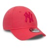 Pinke New York Yankees League Essential 9FORTY Verstellbare Cap