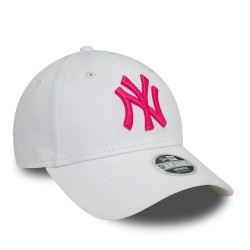 Weiße New York Yankees League Essential 9FORTY Verstellbare Cap