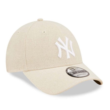 Beige New York Yankees Linen 9FORTY Verstellbare Cap