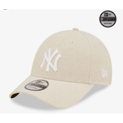 Beige New York Yankees Linen 9FORTY Verstellbare Cap