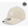 Beige New York Yankees Linen 9FORTY Verstellbare Cap