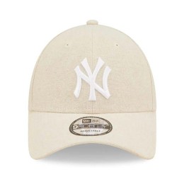 Beige New York Yankees Linen 9FORTY Verstellbare Cap