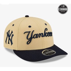 Beige New York Yankees FELT x MLB Low Profile 9FIFTY Snapback Cap