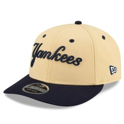 Beige New York Yankees FELT x MLB Low Profile 9FIFTY Snapback Cap