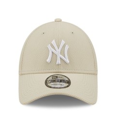 Beige New York Yankees League Essential 9FORTY Verstellbare Cap