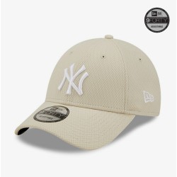 Beige New York Yankees League Essential 9FORTY Verstellbare Cap