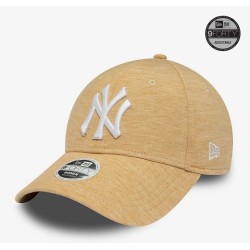 Beige New York Yankees Jersey 9FORTY Verstellbare Cap Damen