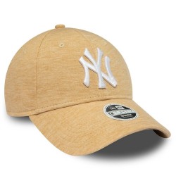 Beige New York Yankees Jersey 9FORTY Verstellbare Cap Damen