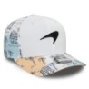 Weiße McLaren Racing Miami Race Special 9FIFTY Stretch Snap Cap