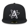 Schwarze Albuquerque Isotopes MiLB Mother's Day 2024 59FIFTY Cap