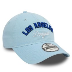 Pastellblaue LA Dodgers MLB Wordmark 9TWENTY Cap