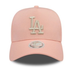 Pastellrosa LA Dodgers Metallic Damen A-Frame Cap