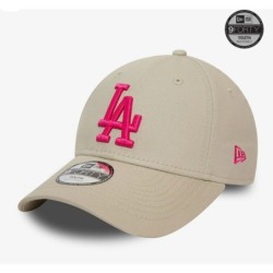 Beige LA Dodgers League Essential Jugend 9FORTY  Cap