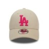 Beige LA Dodgers League Essential Jugend 9FORTY  Cap