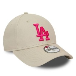 Beige LA Dodgers League Essential Jugend 9FORTY  Cap