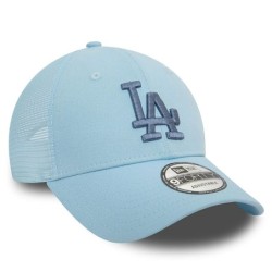 Pastellblaue LA Dodgers Home Field 9FORTY Trucker Cap