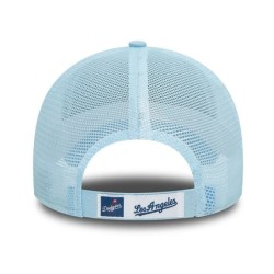 Pastellblaue LA Dodgers Home Field 9FORTY Trucker Cap