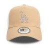 Beige LA Dodgers Seasonal Infill A-Frame Cap