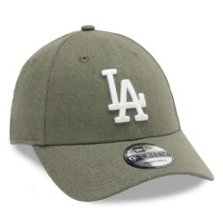 Grüne LA Dodgers Leinen 9FORTY Cap