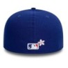 Dunkelblaue LA Dodgers Cherry Blossom Low Profile 59FIFTY Fitted Cap