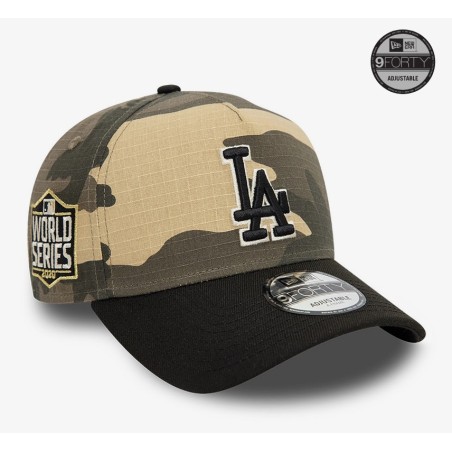 LA Dodgers Camo Crown All Over Print 9FORTY Cap