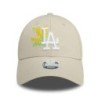 Beige LA Dodgers Denim Mimosa Damen 9FORTY Cap