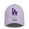 Pastell Lila LA Dodgers Purple Icon Damen 9FORTY Cap