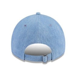 Hellblaue LA Dodgers Washed Denim 9TWENTY Verstellbare Cap