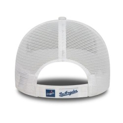 Weiße LA Dodgers Home Field 9FORTY Trucker Cap