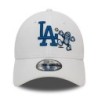 Weiße LA Dodgers Food Character 9FORTY Cap