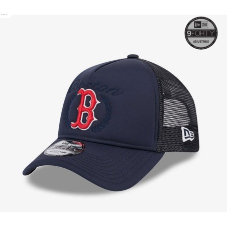 Dunkelblaue Boston Red Sox Fairway 9FORTY A-Frame Cap