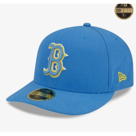 Blaue Boston Red Sox MLB City Connect 2024 Low Profile 59FIFTY Cap