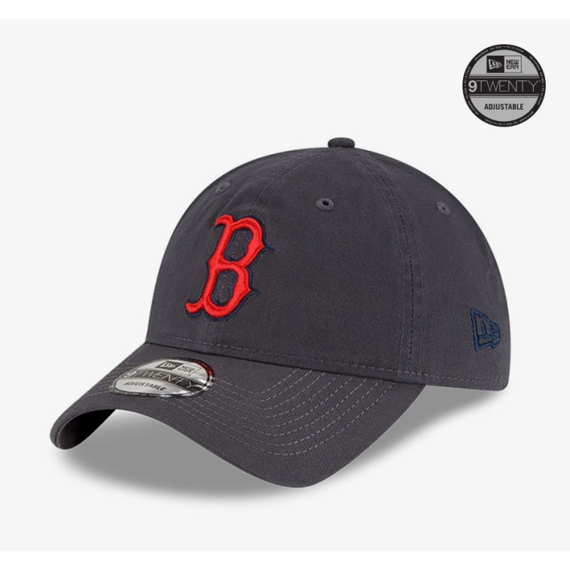 Dunkelgraue Boston Red Sox MLB Core Classic 9TWENTY  Cap