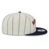 Weiße Boston Red Sox Jersey Pinstripe 9FIFTY Snapback Cap