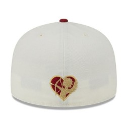 Weiße Boston Red Sox Be Mine 59FIFTY Fitted Cap