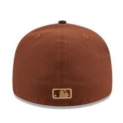 Dunkelbraune Boston Red Sox Velvet Fill Low Profile 59FIFTY Cap