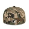 Grüne Detroit Tigers Camo All Over Print 59FIFTY Fitted Cap