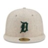 Beige Detroit Tigers Wool Plaid 59FIFTY Fitted Cap