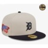 Weiße Detroit Tigers Fall Classic 59FIFTY Fitted Cap