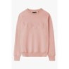 VOGUE Sweatshirt Peach mit Logo-Stickerei