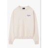 VOGUE Sweatshirt Ecru mit Cover-Print