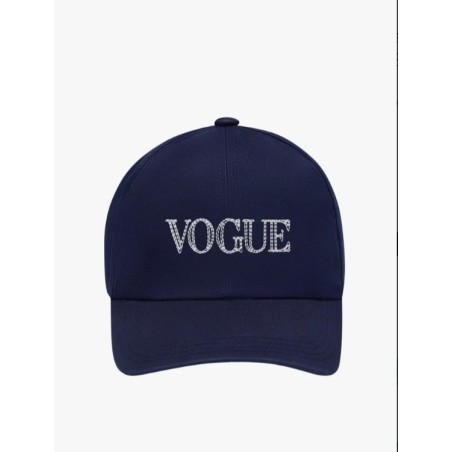 VOGUE Cap Midnight Blue mit Logo-Stickerei