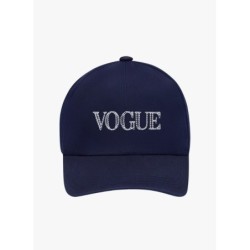 VOGUE Cap Midnight Blue mit Logo-Stickerei